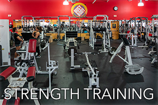 Strength Training Equipment at Busy Body Fitness Center West